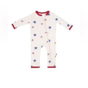 Kyte BABY Liberty Zippered Romper - 2T - NWT